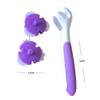 New Fondant Strip Ribbon Cutter Sugarcraft Tool Cake Rolling Pin Embosser Roller Set