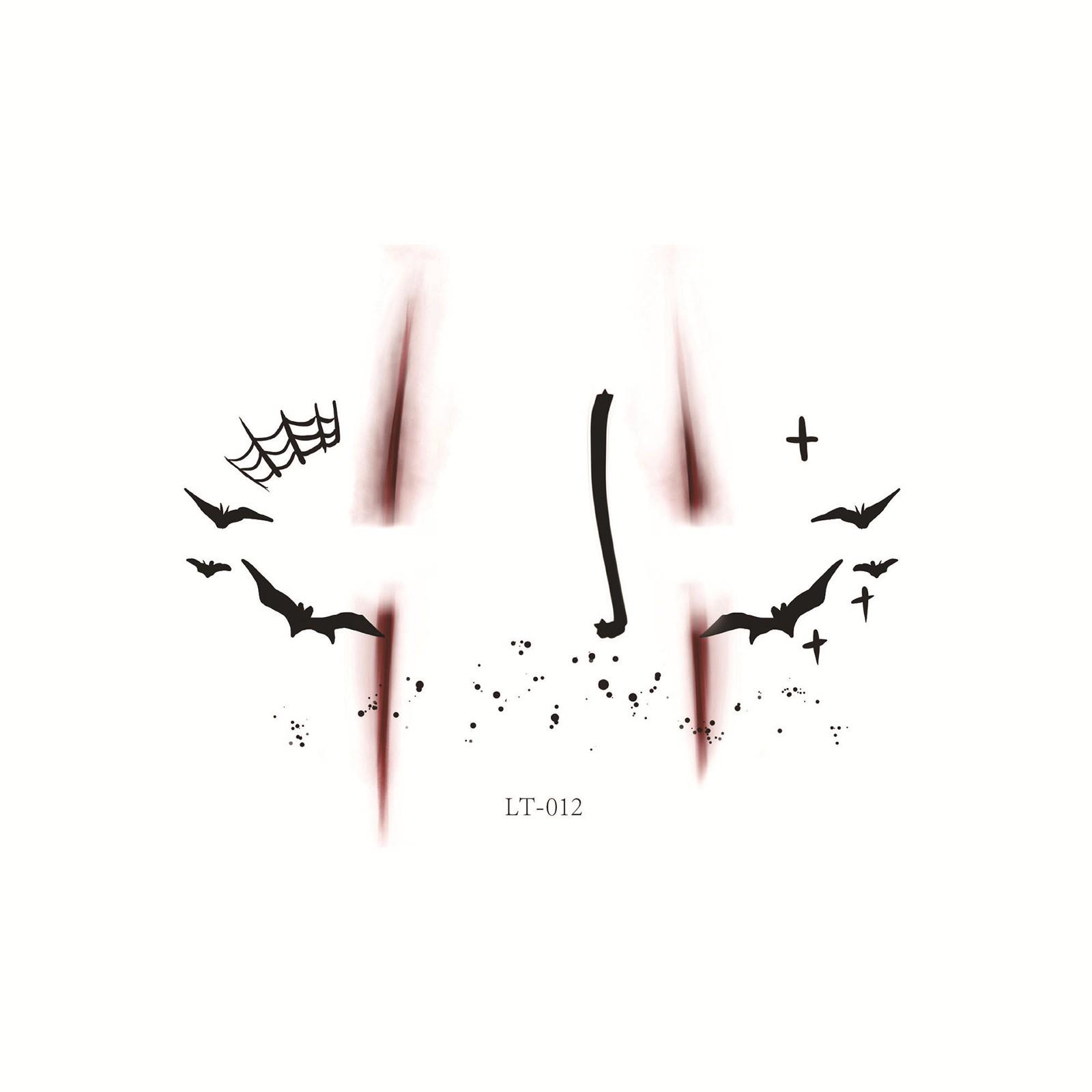 Хэллоуин Лицо Наклейки Для Глаз Подводка Для Глаз Тени Для Век Временные Наклейки — фото 14