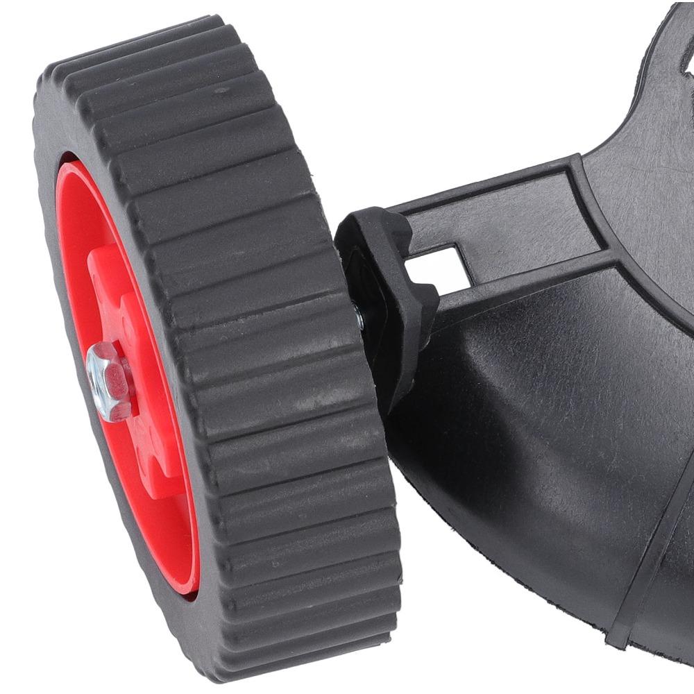 Ayarlanabilir Ot Biçme Makinesi Tekerleği Plastik Biçme Makinesi Yardımcı Tekerlek Dayanıklı Çim Biçme Makinesi Tekerleği