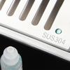 Rectangle Shape Floor Drain SUS304 Stainless Steel Shower Floor Drain Practical Shower Drain  Home