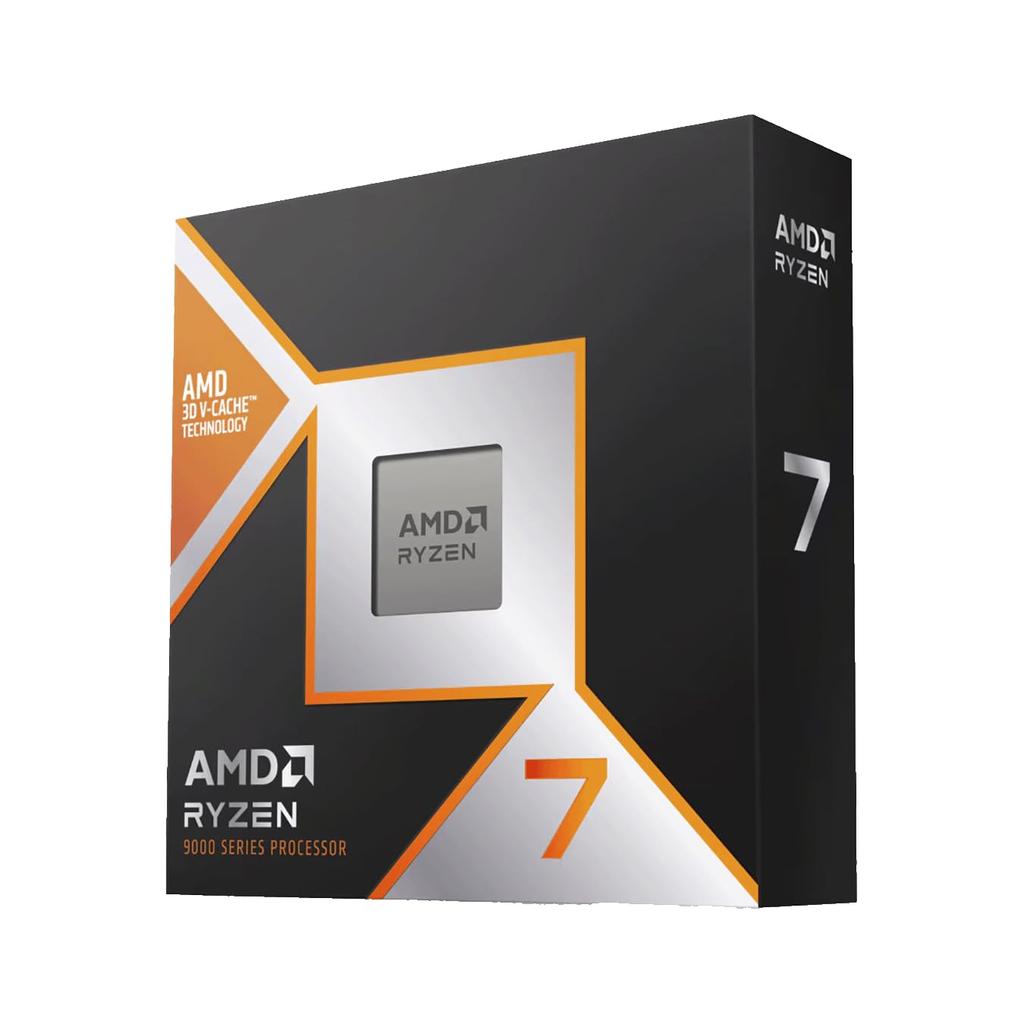 AMD CPU Ryzen 7 without AM5 8 Cores 16 Authorized Dealer 9800X3D, Cooler, 4.7GHz, / Threads, 104MB, 120W, Product, 100-100001084WOF/EW-1Y