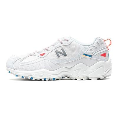 Nb 703 Fabric Synthetic Leather Comfortable Casual Shock Absorbing Wear Resistant Low Top Dad Shoes Women Sneaker White WL703BC