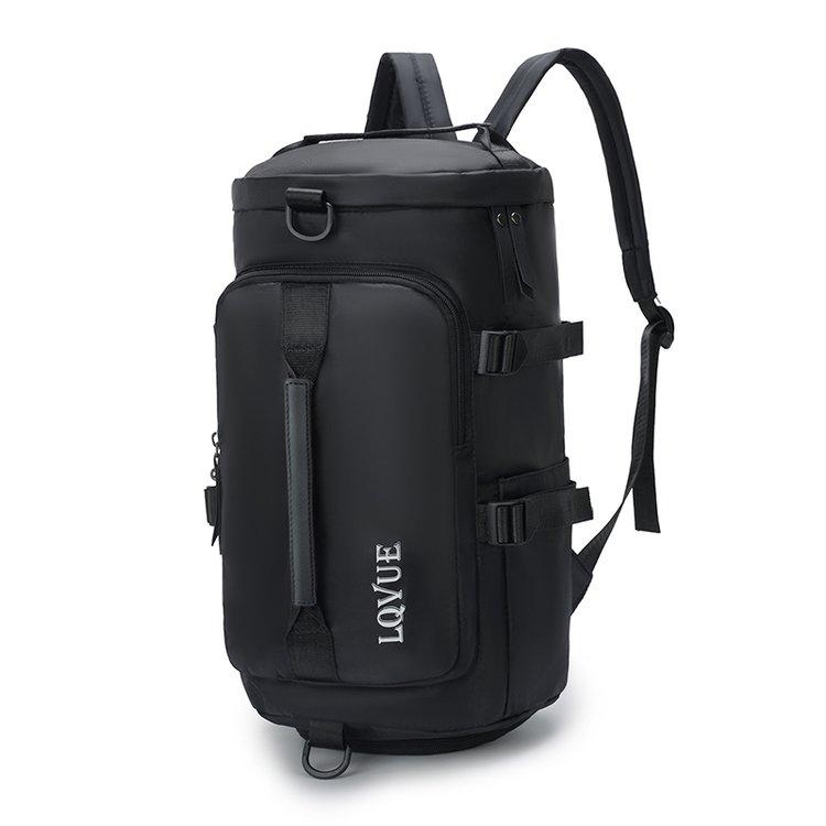 Sports Fitness Bag Women's Multi-Use Travel Bag Large Capacity Crossbody Bag Luggage Backpack