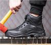 Drehverschluss Arbeitsstiefel Sicherheit Stahlkappenschuhe Herren Atmungsaktive Sicherheitsschuhe Marke Unzerstörbare Schuhe Durchstichsichere Arbeitsschuhe