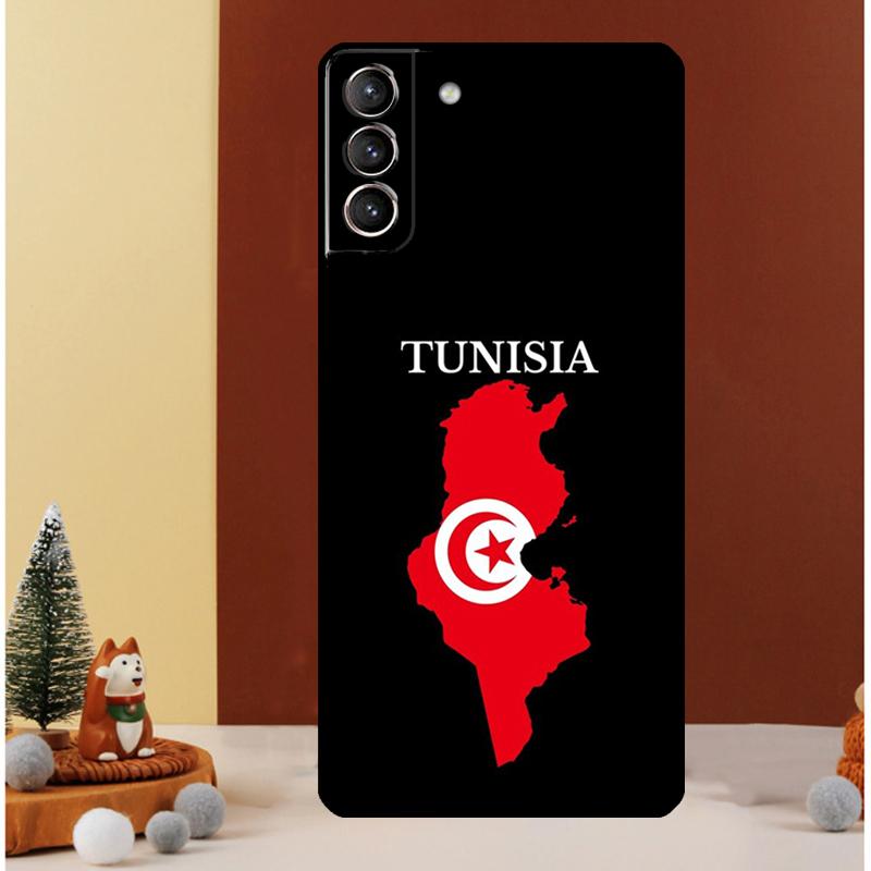 

Tunisia Flag Map Case For Samsung Galaxy S24 S26 Ultra S22 S23 S25 Ultra S20 S21 Plus S10 S25 FE Cover Funda Galaxy S22Ultra