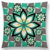 Newest Floral Sofa Pillow Case Geometric Landscape Tropical Joy Mandala Flowers Squares Arrow Cushion Cover