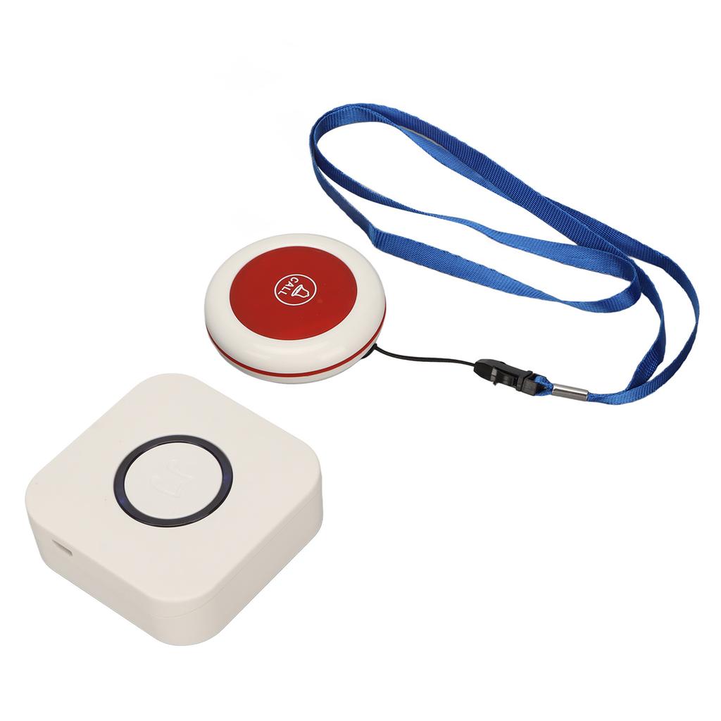Caregiver Pager Wireless Nurse Call System Alert Button Long Distant for Home Hospital
