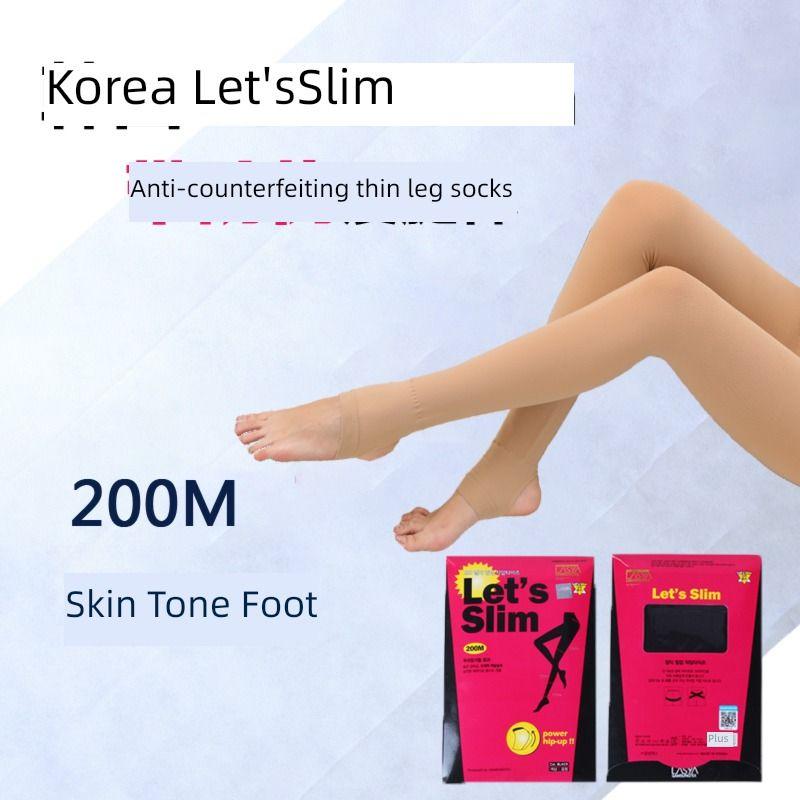 

Pressure Stovepipe Socks Belly Contracting Black Even Socks Leggings Matte Female Outer and Inner Wear Silk Incarnadine Stockings Anti-Snagging Wire 200m skin color foot 1 Pack [35.00 kg-62.50 kg]]