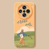 Summer Mobile Phone Case for Vivox300pro Free Girl X200/100ultra Silicone S20 Lanyard Case