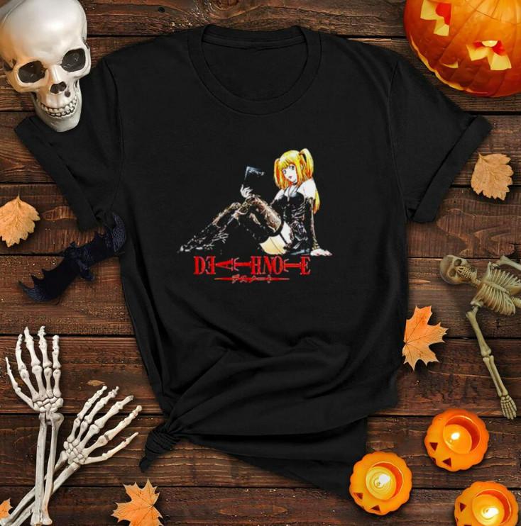 РАСПРОДАЖА аниме Миса Аманэ Тетрадь смерти Футболка, ГОРЯЧАЯ все размеры, Унисекс рубашка, новая футболка Унисекс Футболка XXXXL