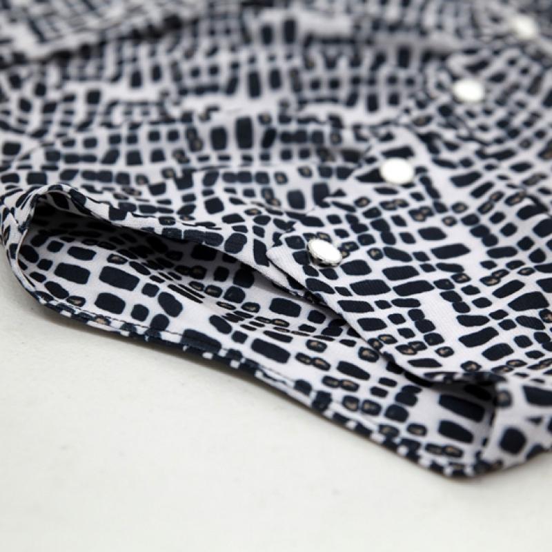 Shiz Madam Shirring High Neck Blouse T57514