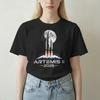 Crazy Artemis Ii 2026 Mission Tshirt Unisex Unisex Round Collar 100 Cotton T Shirt  Short Sleeve Tees Plus Size Clothing