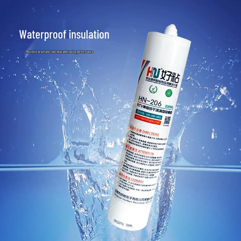 Induction Cooktop Panel Adhesive: Waterproof Silicone Sealant hn206