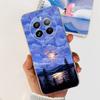 For OPPO Realme 12 Pro Plus Clear Transparent Soft TPU Silicone Case Cover for Realme 12Pro 12 Pro+ Phone Shell Nickname Letter