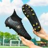 Nieuwe heren hoge voetbalschoenen antislip outdoor lange noppen TF gebroken noppen jeugd spel sport voetbalschoenen