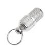 1pcs Puppy Tag Holder Metal Dog Tag Holder Pet Tag Ring with Mini Storage Box  Compatible with  Pet Dog  Compatible with  CAT Dog Collar