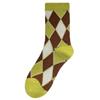 Designer Double Needle Double Road Women'S Cotton Socks Fashion Versatile Medium Tube Socks Striped Tide Socks
