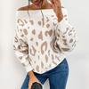 Women's Sweater, Leopard Print for Fall and Winter