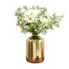 Metallvase für Blumen, Metall-Blumenvase (Modern, Golden),  Behoma