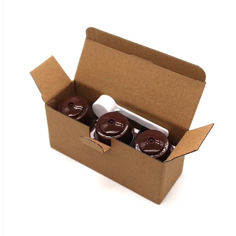 מסנני קפסולות קפה לשימוש חוזר של Ayevin - תואם לדולצ'ה גוסטו ולנספרסו, סט 6 יחידות עם כפית ומברשת, אביזרי מטבח ידידותיים לסביבה