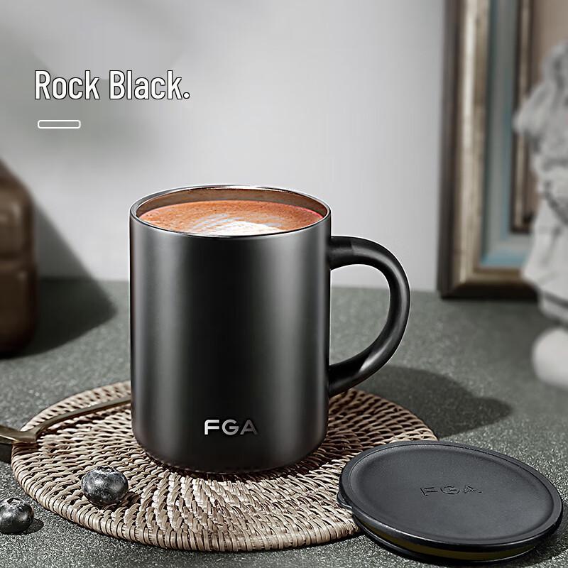 Allied Insulated Stainless Steel Mug with Lid and Spoon