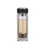 BSK Tea Infuser Double Wall Glass Bottle