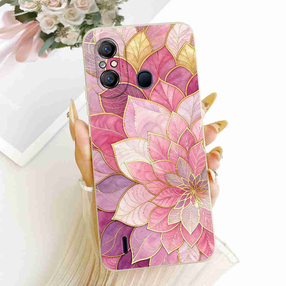 For Itel A58 Case Itel A49 Cover Petty Butterfly Shockproof Phone Case For Itel A58 ItelA49 Back Cover Soft Silicone Fundas