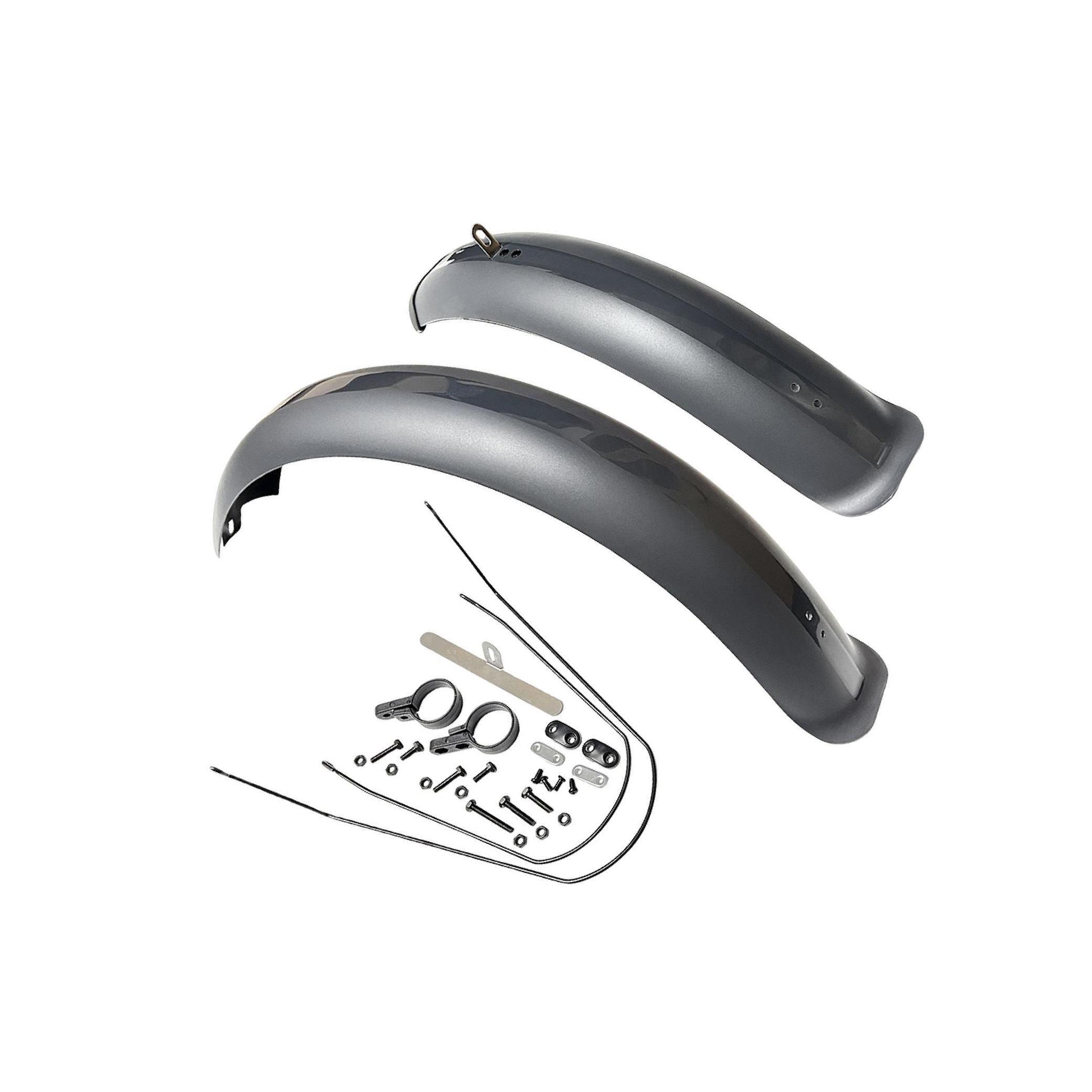 

Велосипедное крыло переднее заднее комплект компоненты для горного велосипеда путешествия на открытом воздухе оранжевый 1set серый