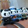Sea Land Air Soldier Swat Panda Plush Toy Room Decoration Ornaments Child Gift