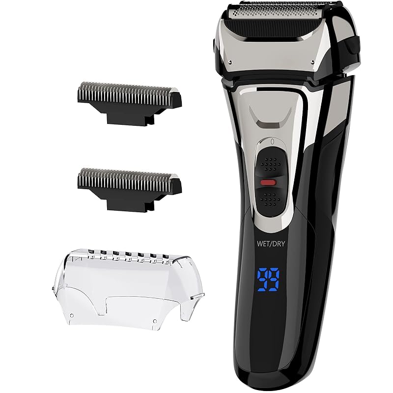 

shaver men s shaving electric electric shaver Reciprocating type shaving 3 blades mens shaver electric razor wet & dry You can shave in the bath IPX7