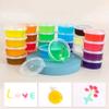 La Gacela Slime Kit - 24 Pieces Crystal Clay, Goldfish Bowl Beads, Fruit Slices, Crafting Tools, Stress Relief, Kids, Elementary School Boys, Girls, B