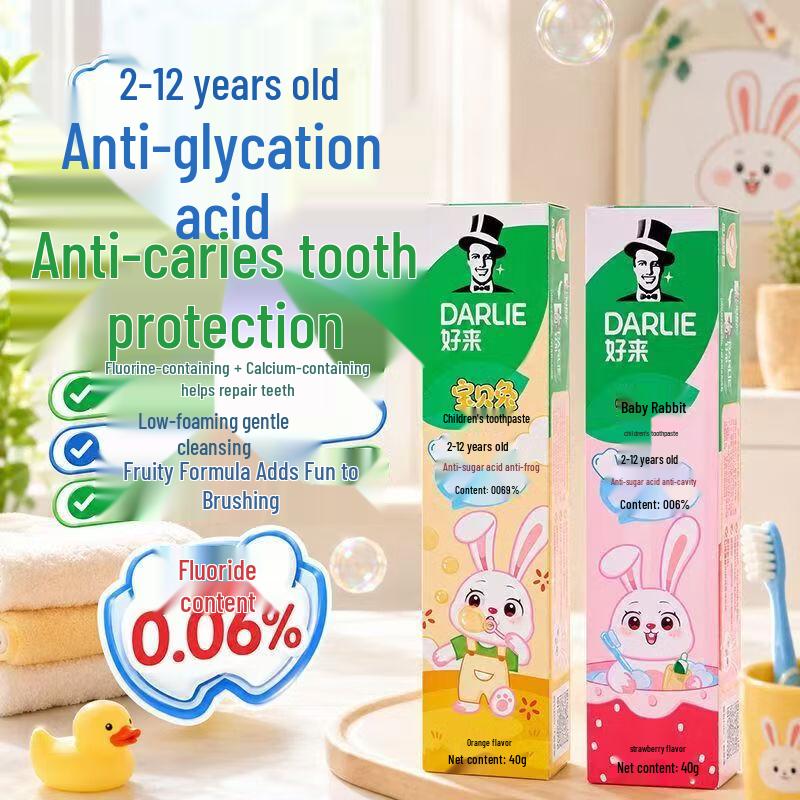 Darlie Kids Fluoride Strawberry Toothpaste