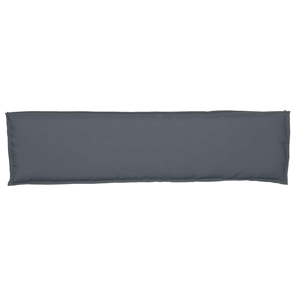 Pallet Cushion Set 2 pcs Anthracite 150 x 40 x 8 cm Oxford Fabric