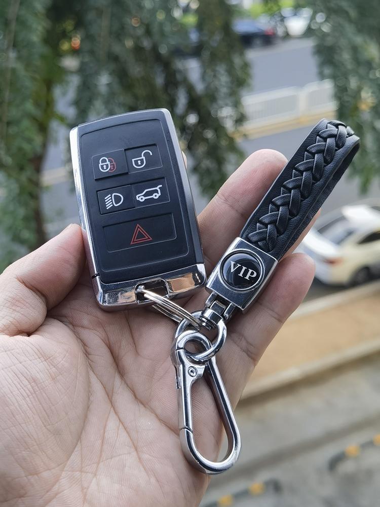 Cocolockey 5 Button Remote Key Shell for Range Rover Sport Evoque Vogue Velar for Land Rover Discovery 5 for Jaguar XE E-PACE XF