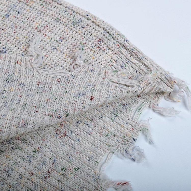 Women Loose Knitted Turtleneck Sweater Pullover Top Solid Color Full Sleeve All Match Spring Fall S-L