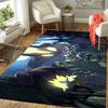 1Pc Space Battle Scene Rug, Office Carpet Indoor Outdoor Doormat, Non-Slip, Comfortable, Living, Christmas Halloween, Xmas Gift Ey155