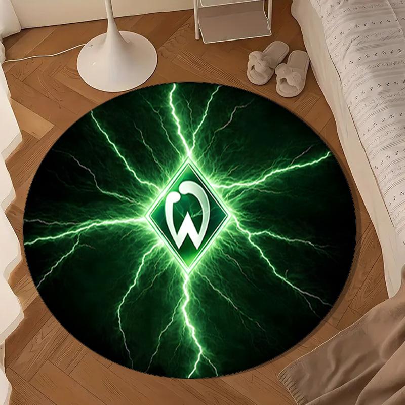 Grünes Bremer Wappen Runde Matte Heimdekoration, Stuhlunterlage Für Wohnzimmer, Schlafzimmer, Fußmatte Heimdekoration Geburtstagsgeschenk Weihnachtsgeschenke