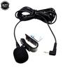 Car Microphone 2.5/3.5 Elbow Jack Plug Mic Stereo 2 Pole Mono Wired External Microphone For Auto DVD Radio and Car Telephony