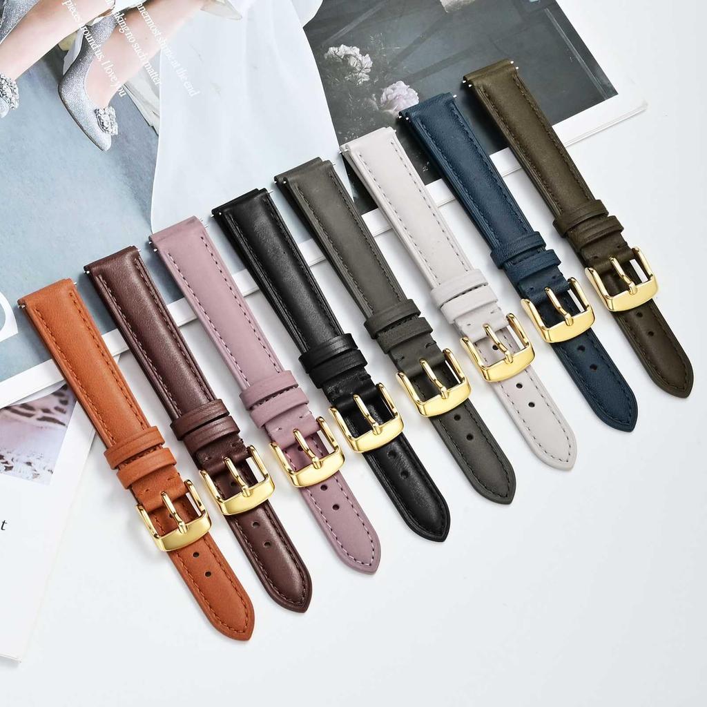 BISONSTRAP Leather Watch Band, 0.55, 0.55, 0.66, 0.67, 0.67, 0.77, 0.79 inches (12, 14,