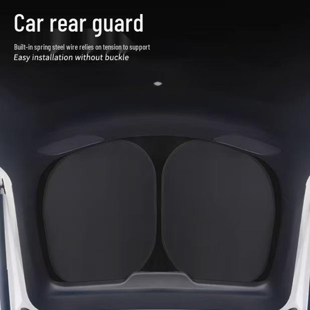 2026 Car Sunshade: Black Window Film with UV Protection & Heat Insulation
