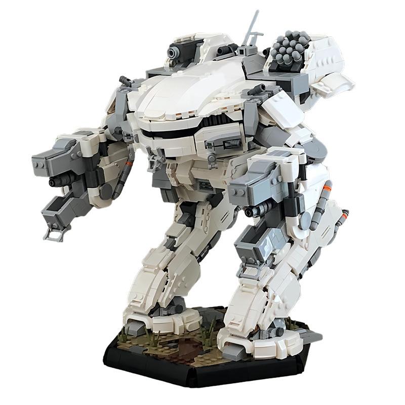 BattleTech Catapult King Crab Mech Building Blocks Set Military Armor Robot AF-03 Model DIY Creative Toys for Kids Adults Gifts