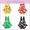 Adorable Cartoon Mini Backpack For Kids Featuring Fun Animal Prints And Soft Nylon Design