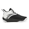 Anta Youth  Kids Night Non-Slip Wear-Resistant Lightweight Mid-Top Basketball Shoes Kids basketball shoes Black White A312111111A-4