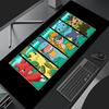 Anime Pokemon Pikachu Kawaii Mouse Pad Anime Cute x Gabinete Gamer Computer Desk Mat Keyboard Gaming Accessories Mousepad