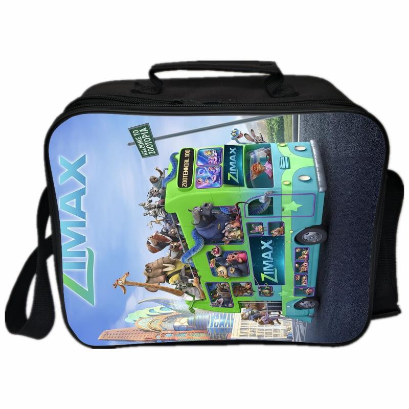 Zootopia Insulated Lunch Bag for Kids - Perfect for School & Outdoor Picnics