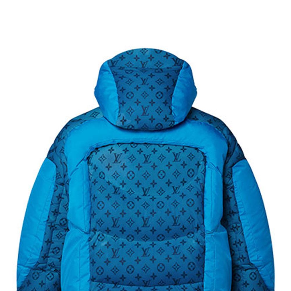LOUIS VUITTON FW21 Down Jacket Men's Blue 1A9KHZ