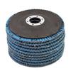 20 Pcs 4-1/2"×7/8" 40 Grit Premium Zirconia Flap Disc Sanding Grinding Flap Disc