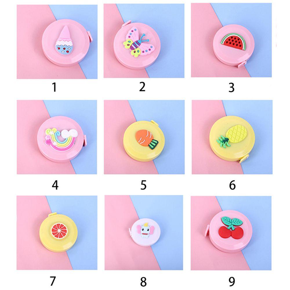 150cm Mini Tape Meter Tape Tailor Ruler Keychain Measuring Tape Clothing Size Tape Measure Portable Sewing Tools Accessory