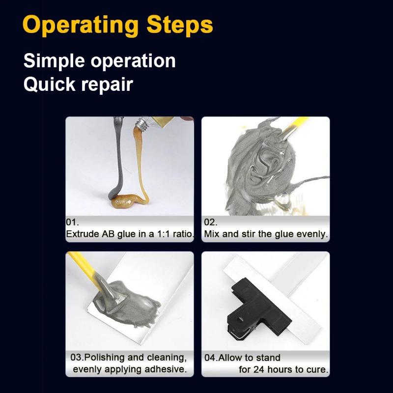 Licí lepidlo svařovací kvality-bez napájení, obrobitelné/brousitelné/lakovatelné, používané na vady kovů a kovových odlitků.