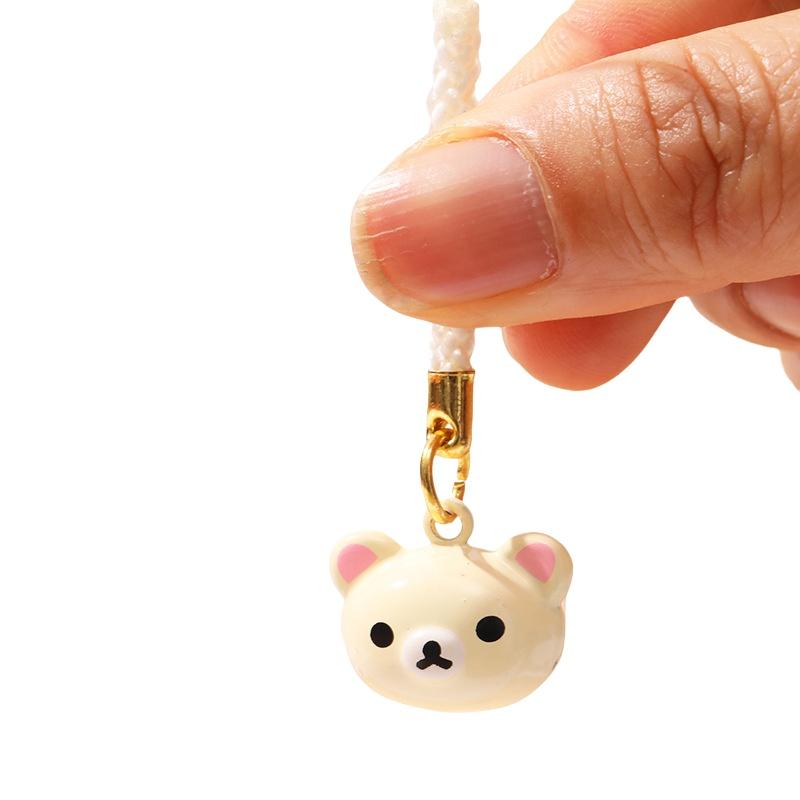 Нетоксичный брелок-брелок Rilakkuma, держатель для карт, защитный чехол Po, мультяшные аниме-аксессуары, сумки, подвески, аксессуары, подарки